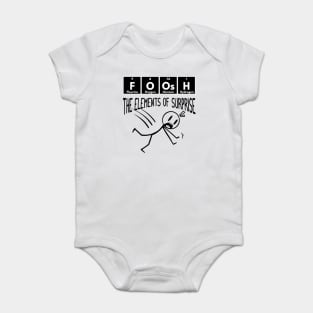 FOOSH Periodic Table of Elements Stick Figure design Baby Bodysuit